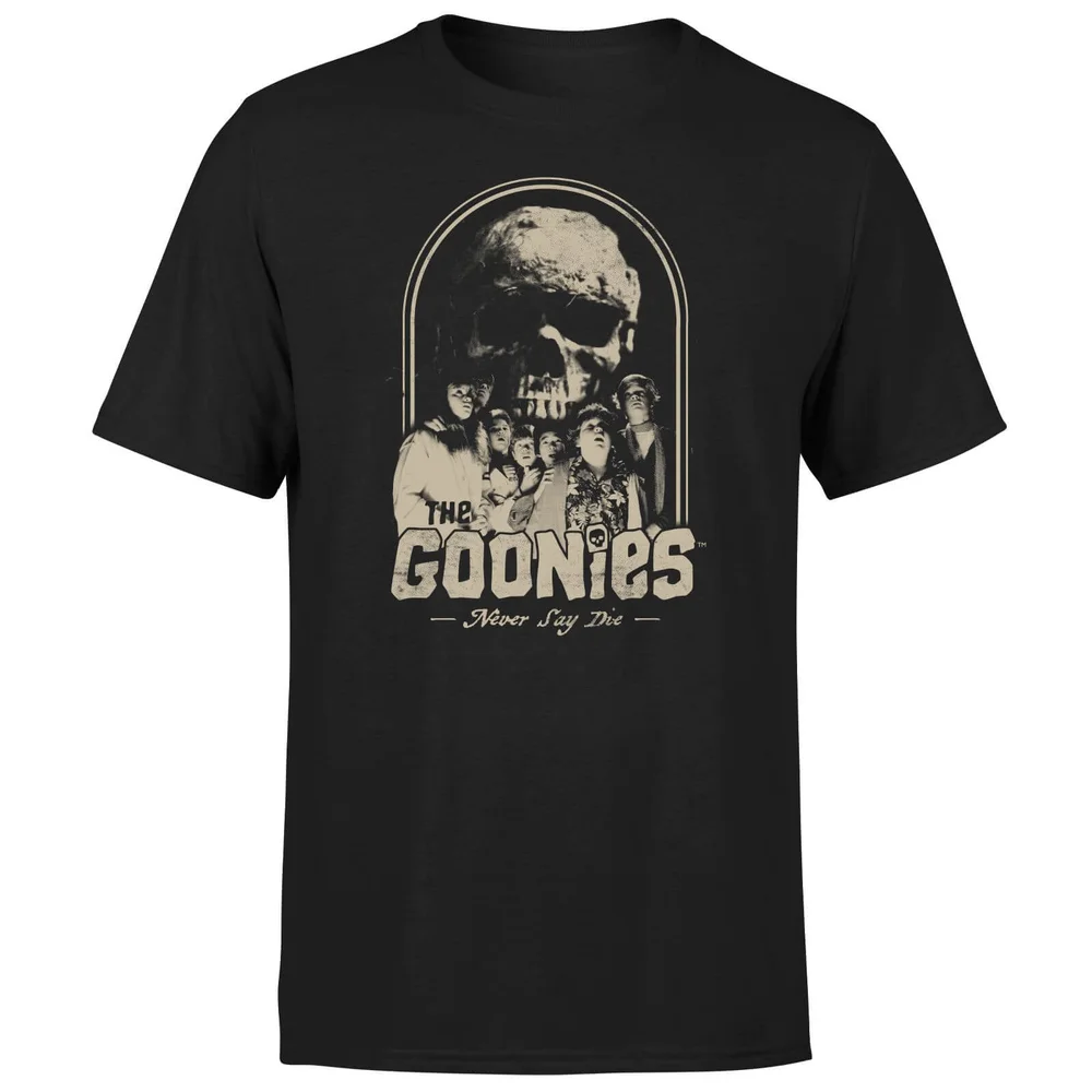 The Goonies Never Say Die Retro Herren T-Shirt - Schwarz - S Bild 1