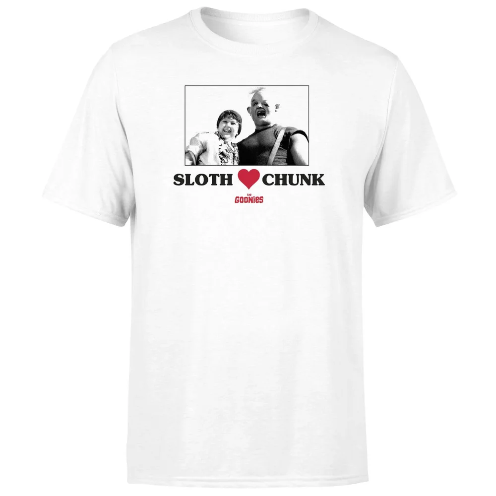 The Goonies Sloth Love Chunk Herren T-Shirt - Weiß - S Bild 1