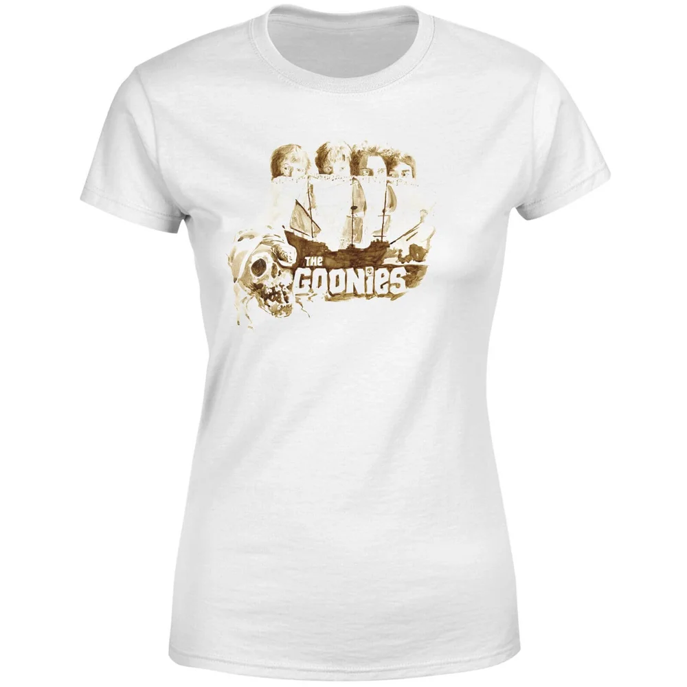 The Goonies Watercolour Herren T-Shirt - Weiß - XS Bild 1