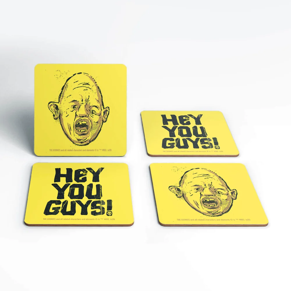 The Goonies Hey You Guys! Untersetzerset Bild 1