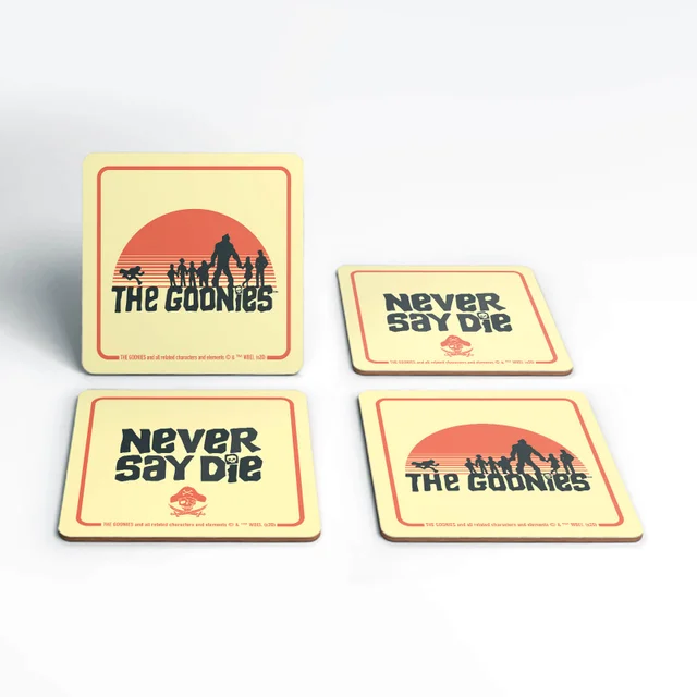 The Goonies Never Say Die Untersetzerset