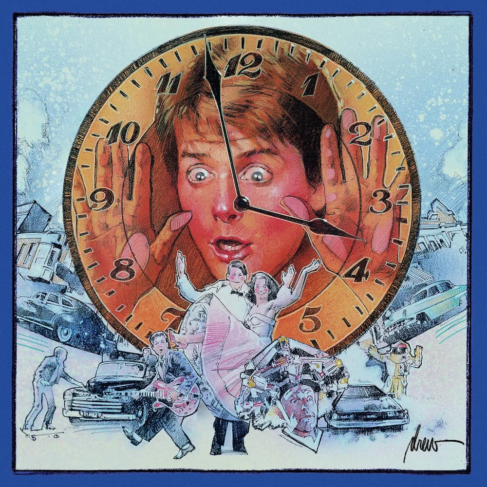 Mondo Back To The Future Original Soundtrack Album Colour LP Bild 1