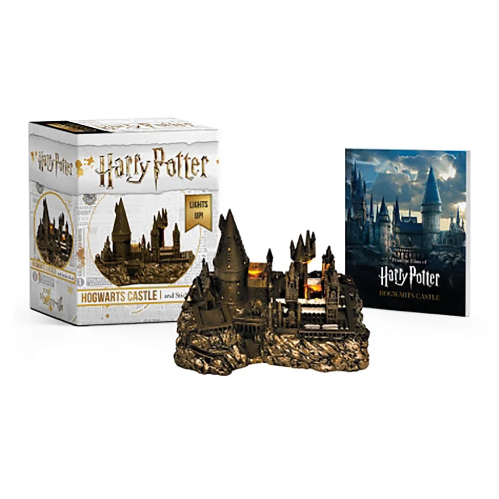 Harry-Potter-Schloss Hogwarts und Stickerbuch Bild 1