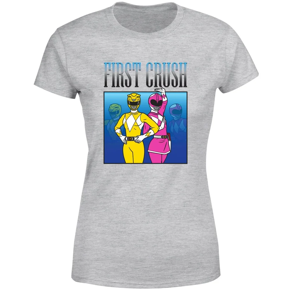 Power Rangers First Crush Damen T-Shirt - Grau - XS Bild 1