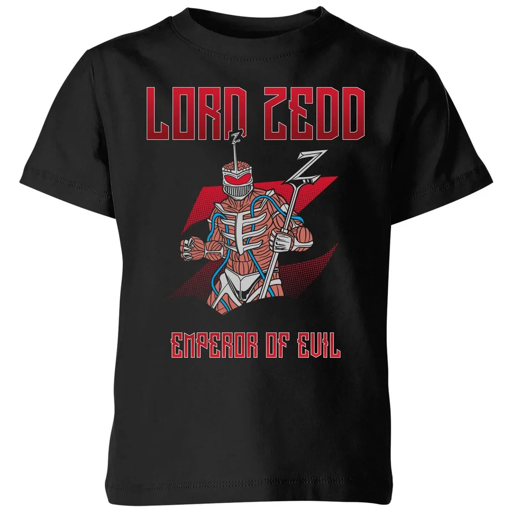 Power Rangers Lord Zedd Kids' T-Shirt - Schwarz - 3-4 Jahre Bild 1