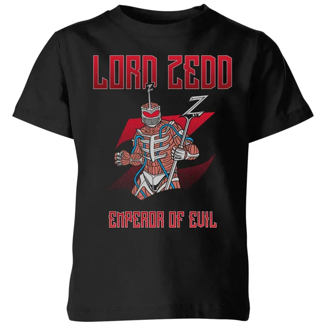 Power Rangers Lord Zedd Kids' T-Shirt - Schwarz