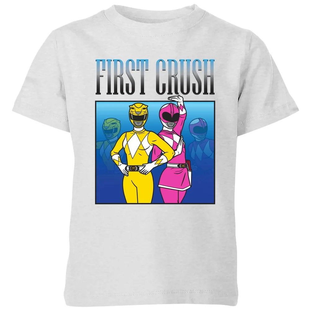Power Rangers First Crush Kids' T-Shirt - Grau - 3-4 Jahre Bild 1