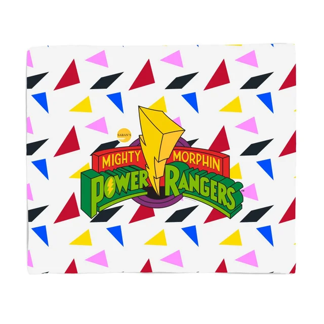 Power Rangers Fleece Decke