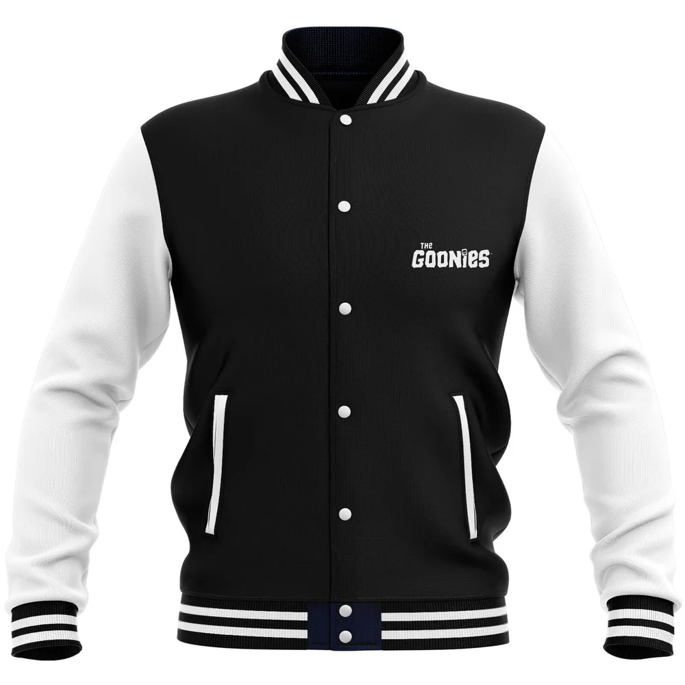 The Goonies Never-Say-Die Herren Varstiy Jacke - Schwarz - L - Schwarz Bild 1
