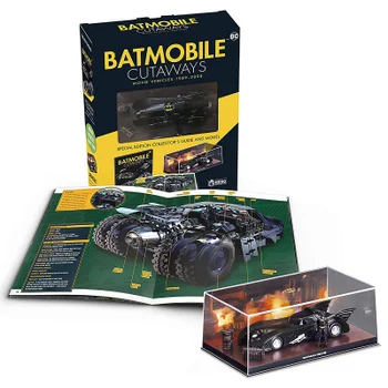 Eaglemoss DC Comics Batmobile Cutaways: Movie Vehicles 1989 Sonderausgabe Taschenbuch plus Sammlerstück