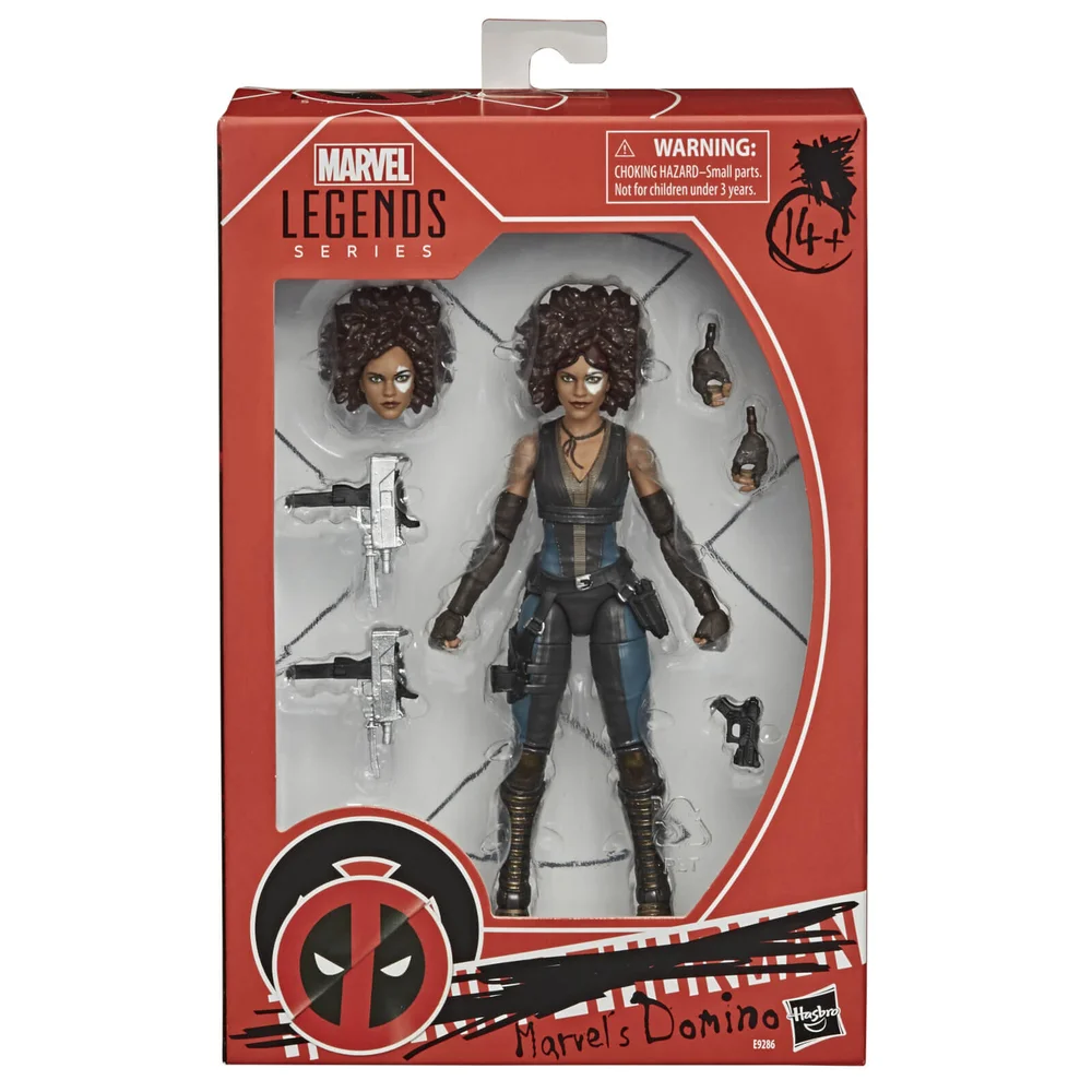 Hasbro Marvel Legends X-Men Domino Actionfigur Bild 1
