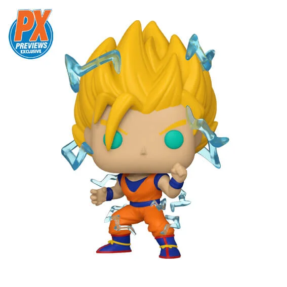 PX Previews Dragon Ball Z Super Saiyan 2 Goku EXC Funko Pop! Vinyl Figure Bild 1