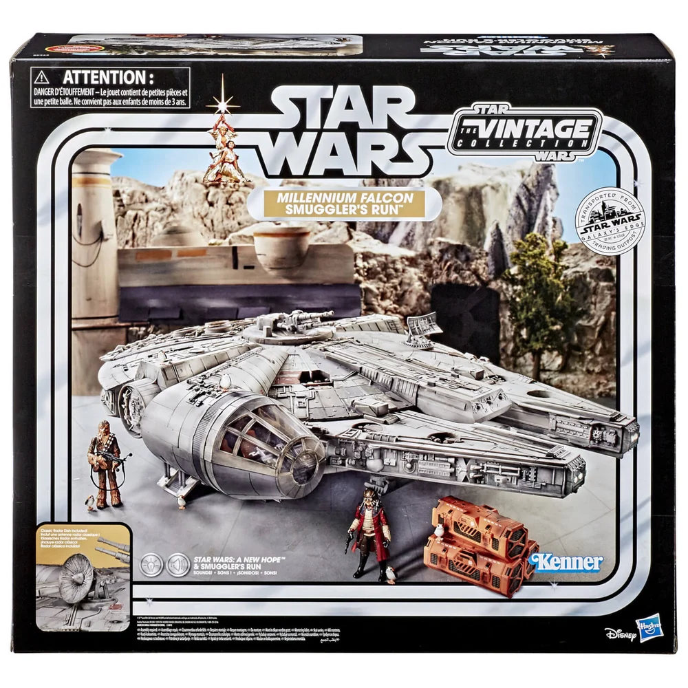 Hasbro Star Wars The Vintage Collection Galaxy’s Edge Millennium Falcon Smuggler’s Run Bild 1