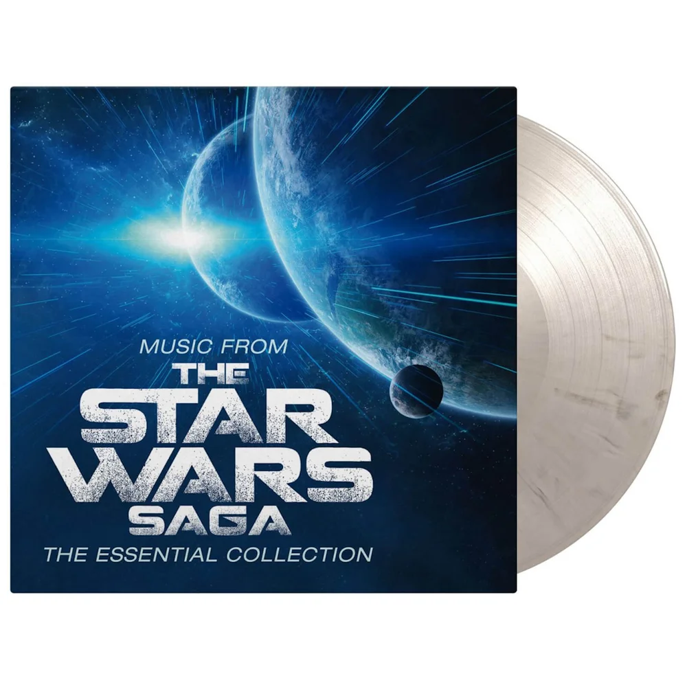 Music From The Star Wars Saga - The Essential Collection White and Black Marbeled Vinyl Bild 1