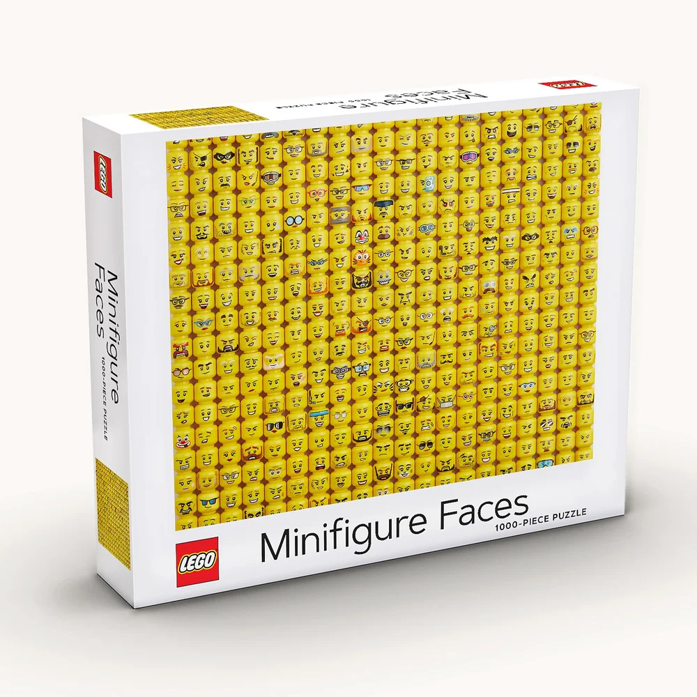 LEGO® Minifiguren-Gesichter 1000-teiliges Puzzle Bild 1