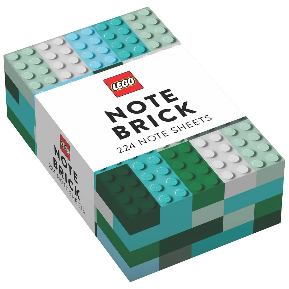 LEGO Notizblock - Blau/Grün Bild 1