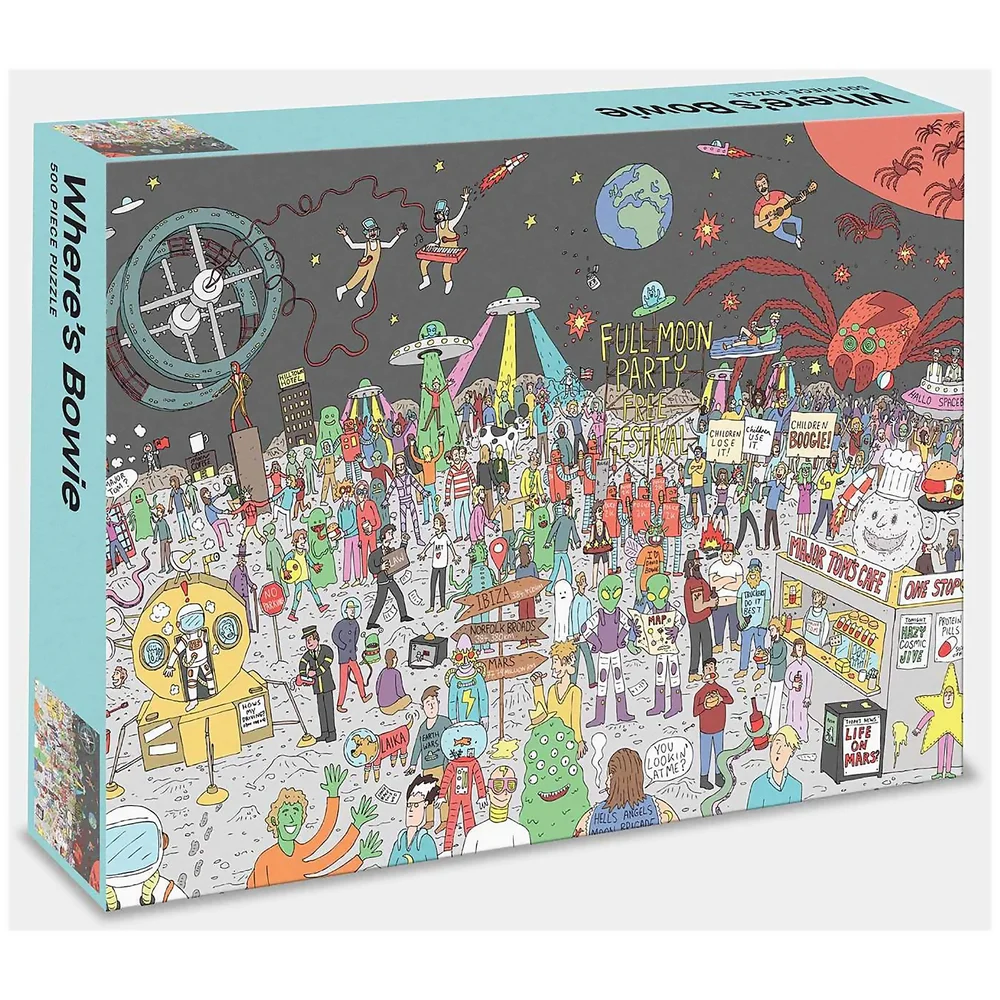 Where's Bowie Jigsaw Puzzle Bild 1