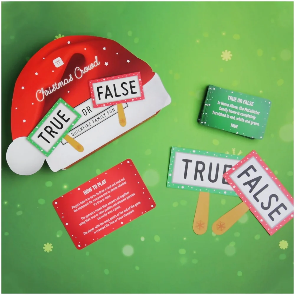 Talking Tables Christmas True or False Game Bild 1