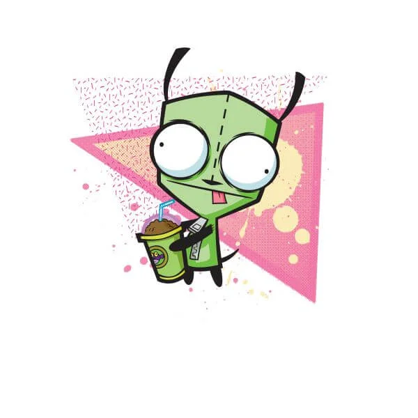 Invader Zim Gir Damen T-Shirt - Weiß