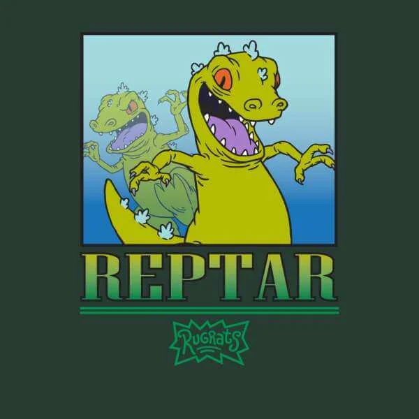 Rugrats Reptar Herren T-Shirt - Grün