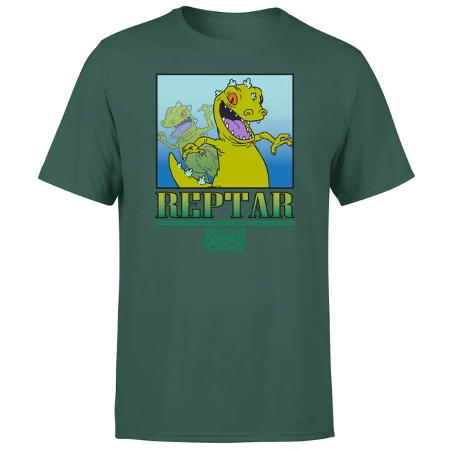 Rugrats Reptar Herren T-Shirt - Grün