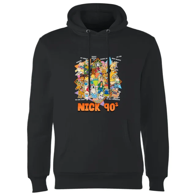 Nickelodeon Nostalgia Hoodie - Schwarz