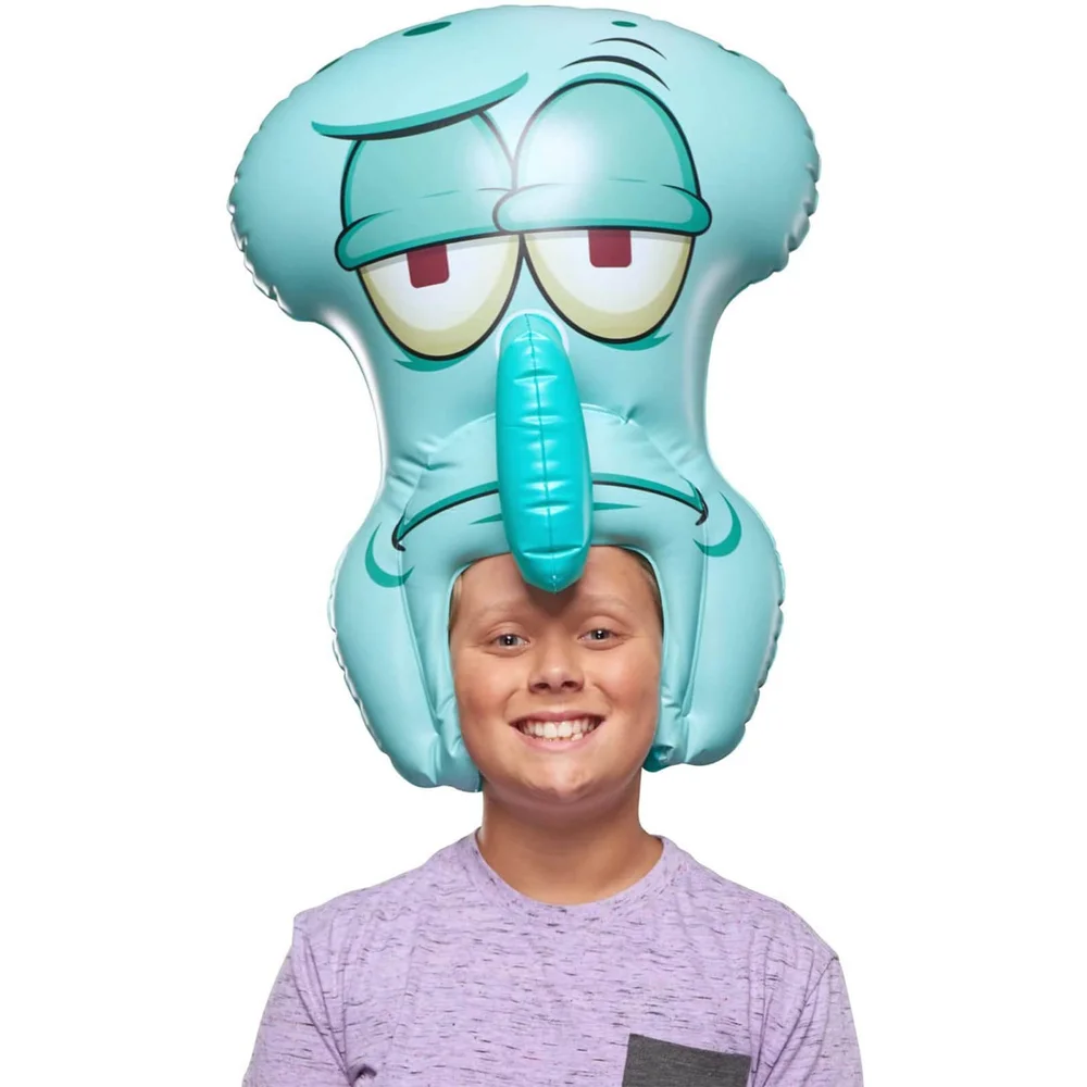 SpongeBob SpongeHeads - Aufblasbarer Thaddäus-Kopf zum Ausetzen Bild 1