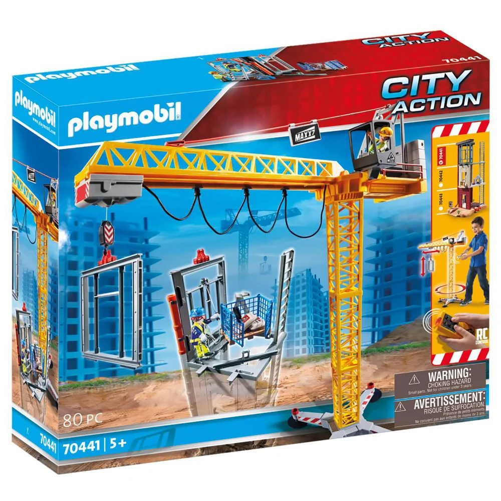 Playmobil City Action Construction Crane (70441) Bild 1
