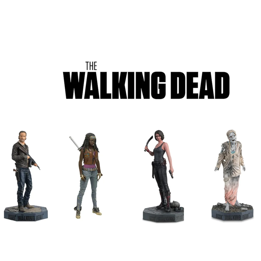 Walking Dead Sammlerset mit 14 Figuren Bild 1