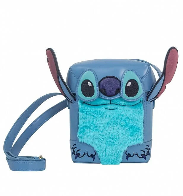 Danielle Nicole Disney Lilo and Stitch Stitch Face Box Cross Body Bag Bild 1