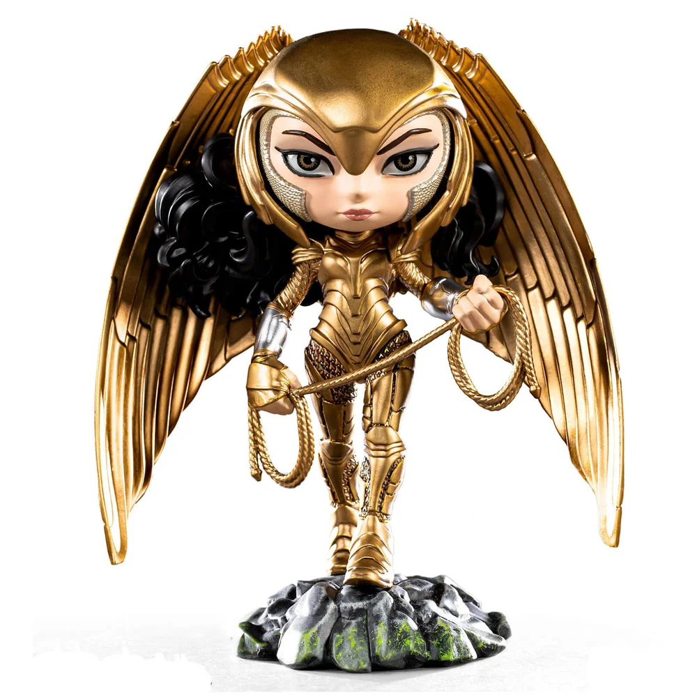 Iron Studios Wonder Woman 1984 Mini Co. PVC-Figur Wonder Woman, bewaffnet, 15 cm Bild 1