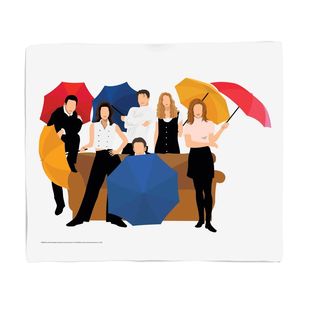 Friends The Gang Fleece Blanket - M Bild 1