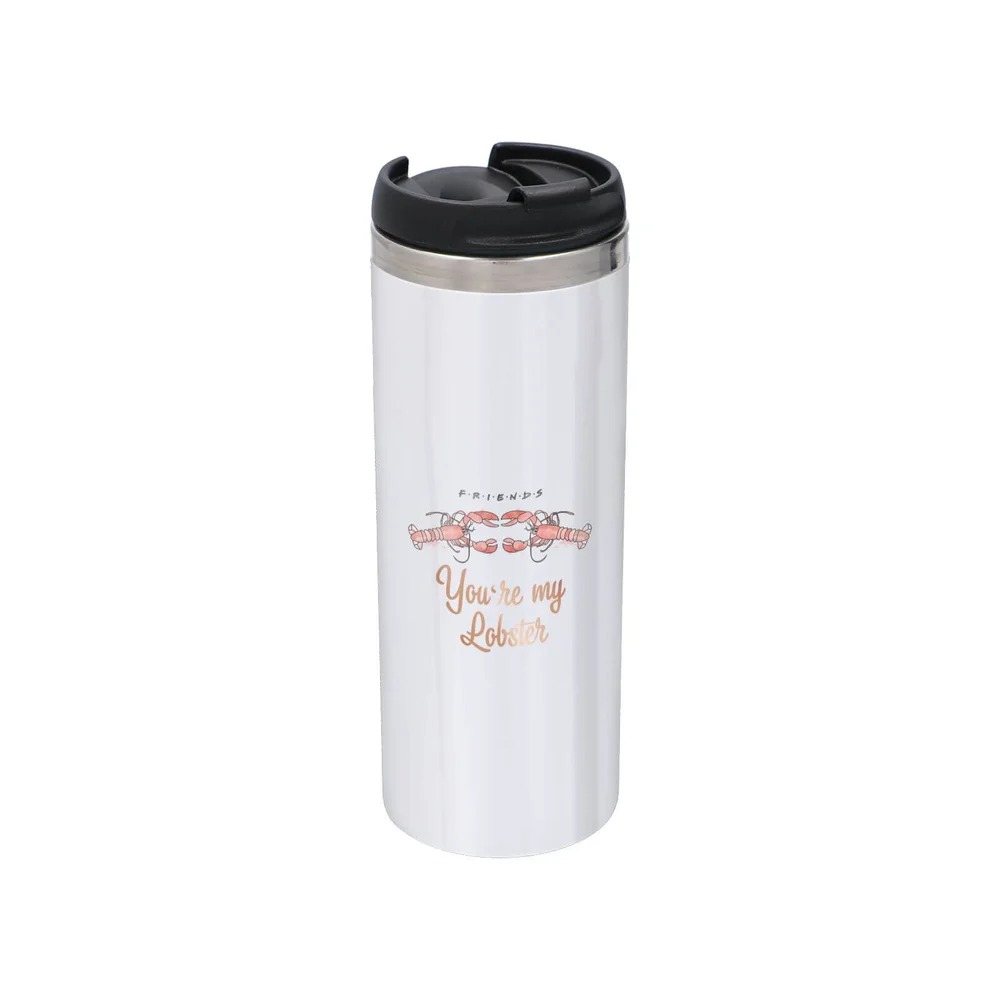 Friends You're My Lobster Duo Stainless Steel Thermo Travel Mug - Metallic Finish Bild 1