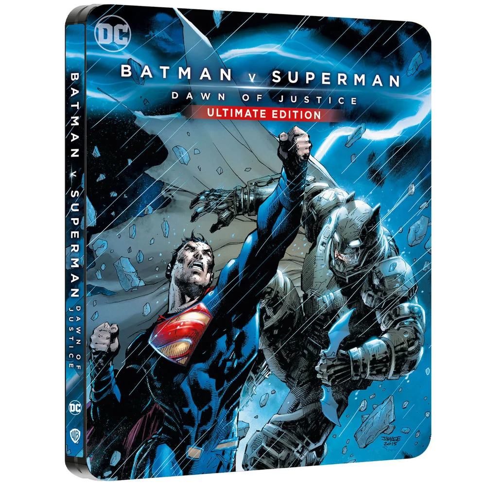 Batman v Superman: Dawn of Justice - Zavvi Exklusives 4K Ultra HD Steelbook (Inkl. 2D Blu-ray) Bild 1