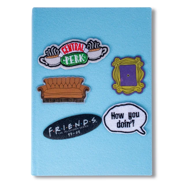 Friends Central Perk Patches für Notizbuch
