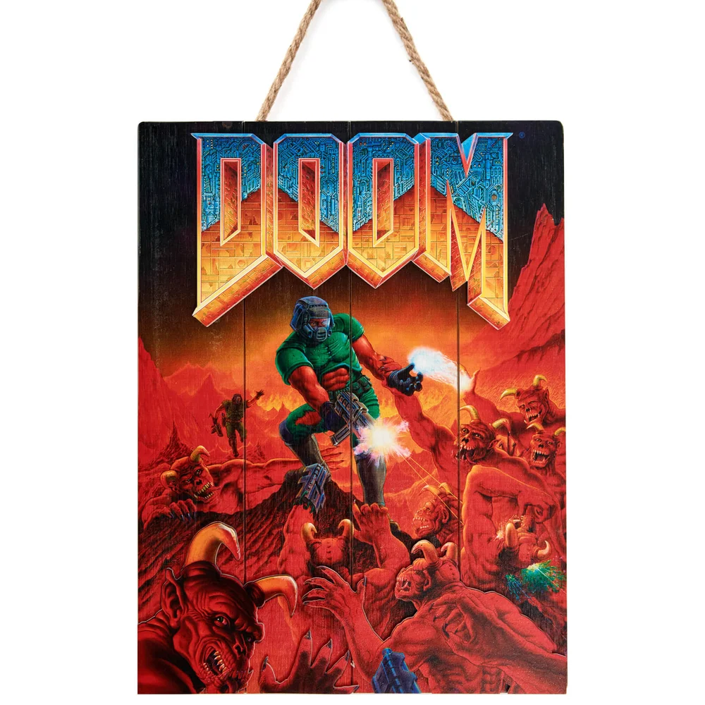 Doctor Collector DOOM Classic Holzkunst - Limitierte Auflage Bild 1