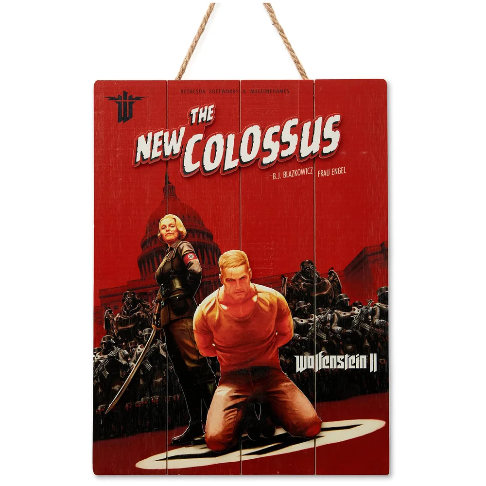 Doctor Collector Wolfenstein Colossus Holzkunst - Limitierte Auflage Bild 1