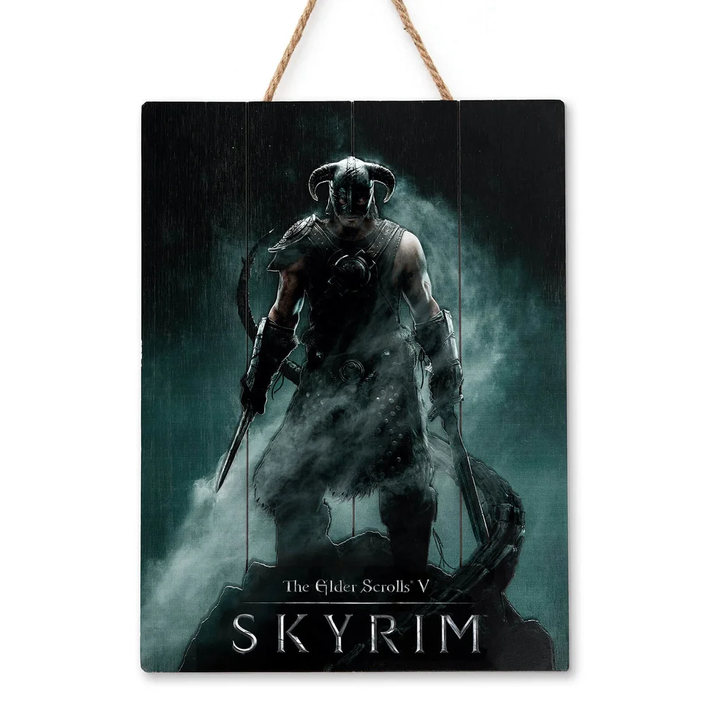 Doctor Collector Skyrim Dragonborn Holzkunst - Limitierte Auflage Bild 1
