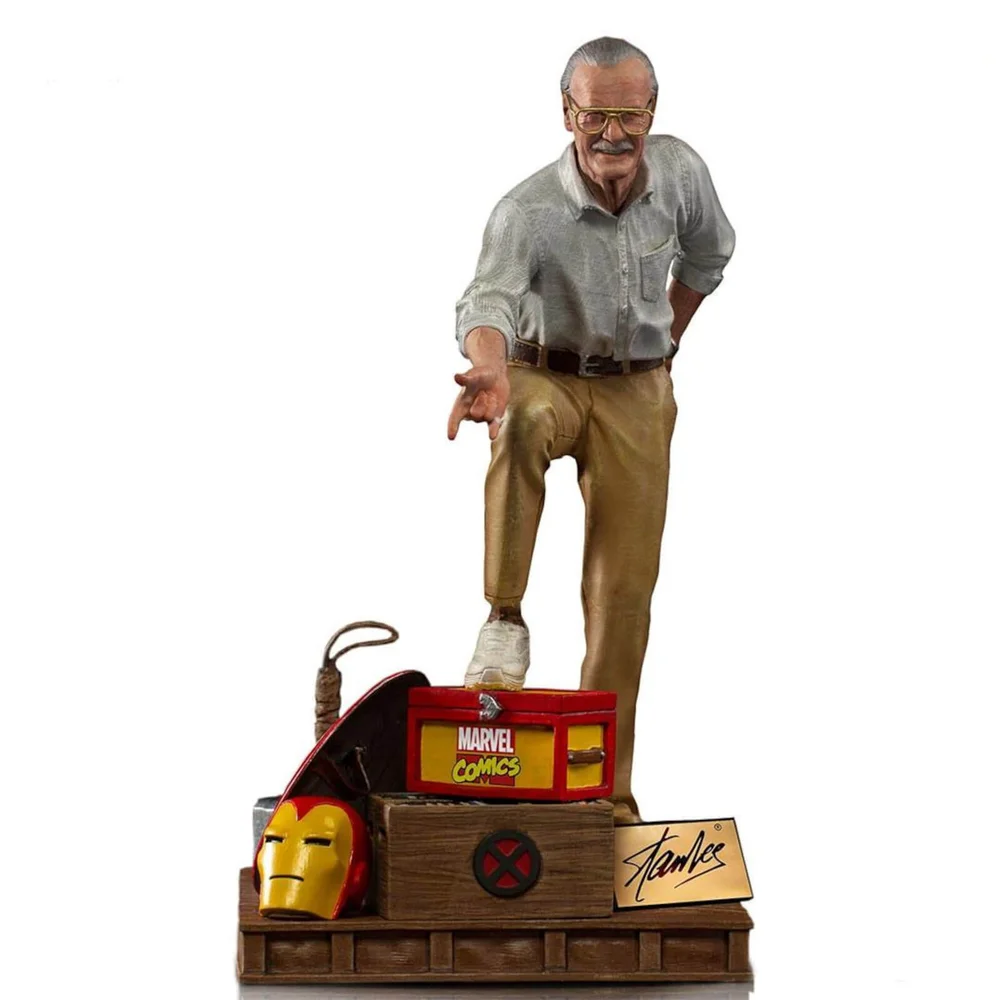 Iron Studios Marvel Deluxe Art Scale-Figur, Maßstab 1:10, Stan Lee Bild 1