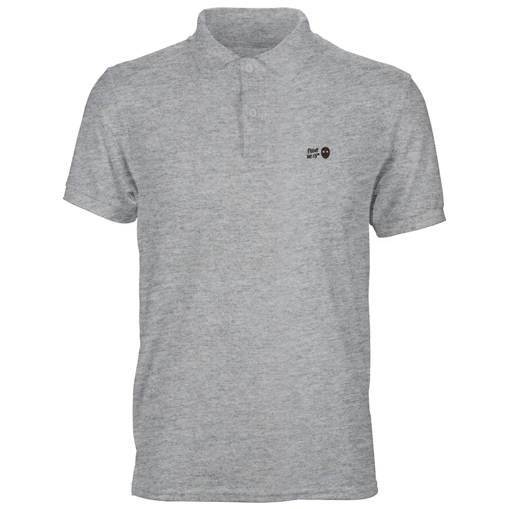 Friday 13th Unisex Polo - Grey - S Bild 1