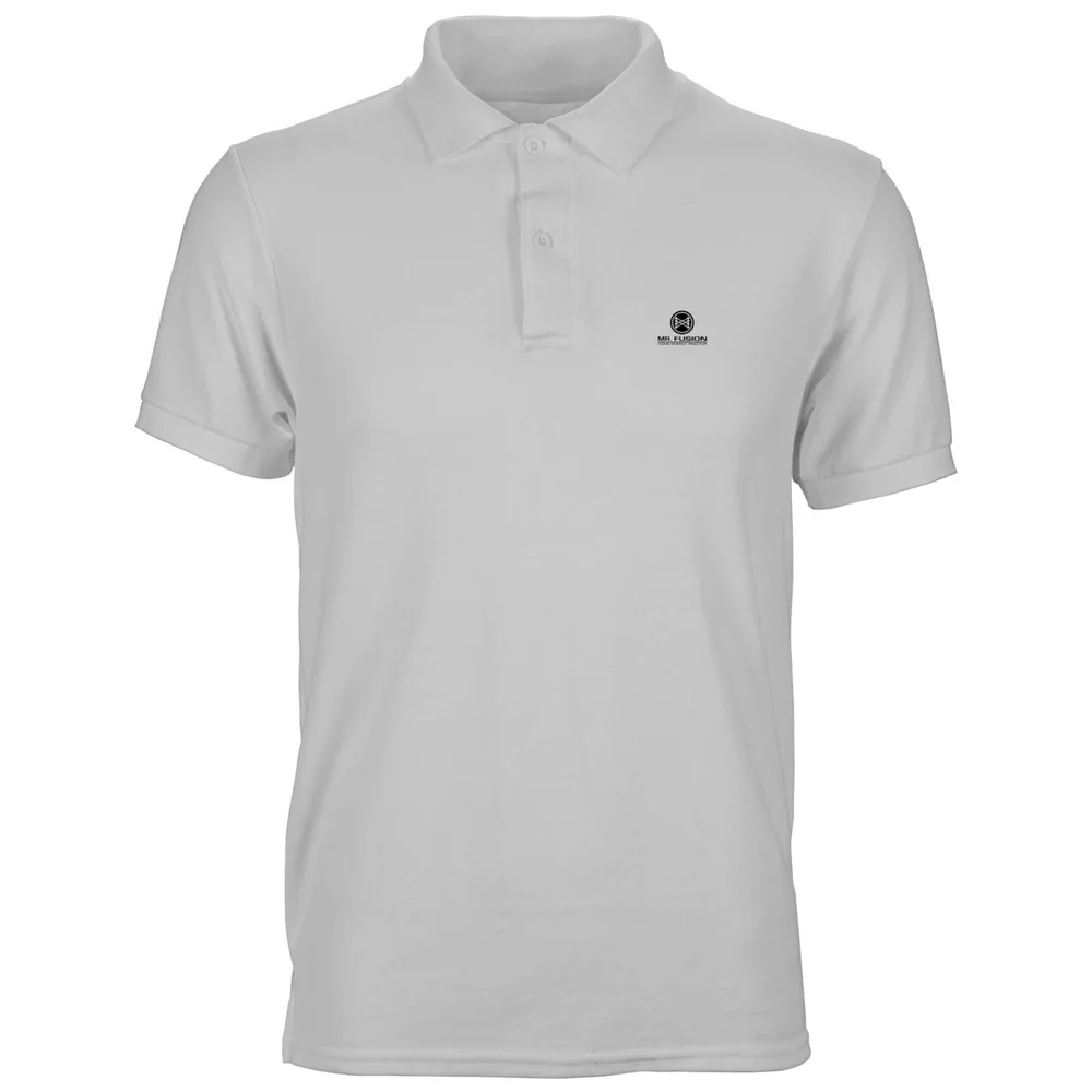 Back To The Future Mr. Fusion Unisex Polo - White - S Bild 1