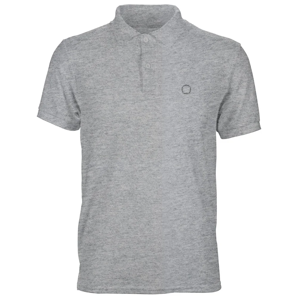 Lord Of The Rings Elvish Unisex Polo - Grey - S Bild 1