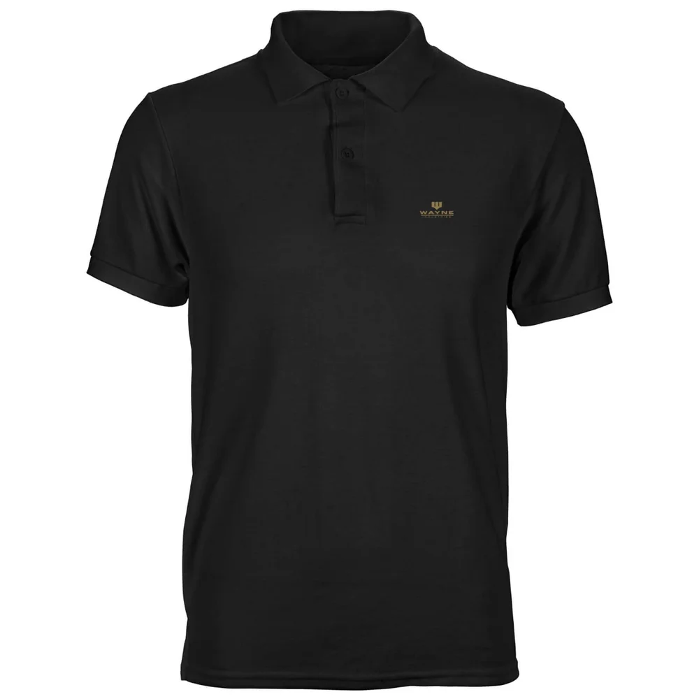 DC Batman Wayne Industries Unisex Polo - Black - S Bild 1