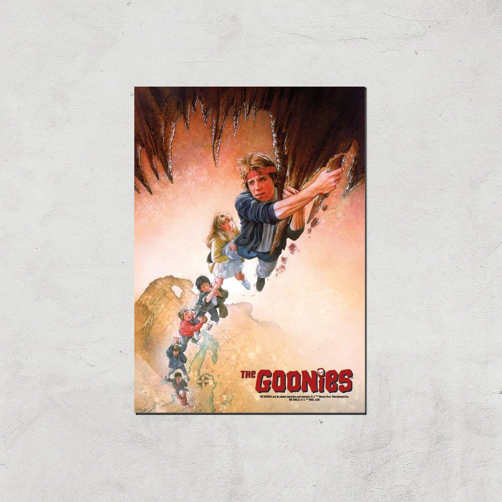 The Goonies Retro Poster Giclee Art Print - A4 - Print Only Bild 1