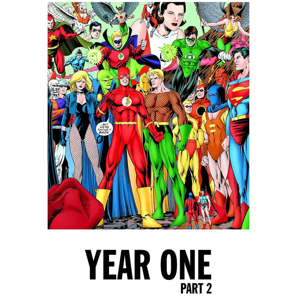 ZW-DC-Book JLA Year One Part 2 Buch Bild 1