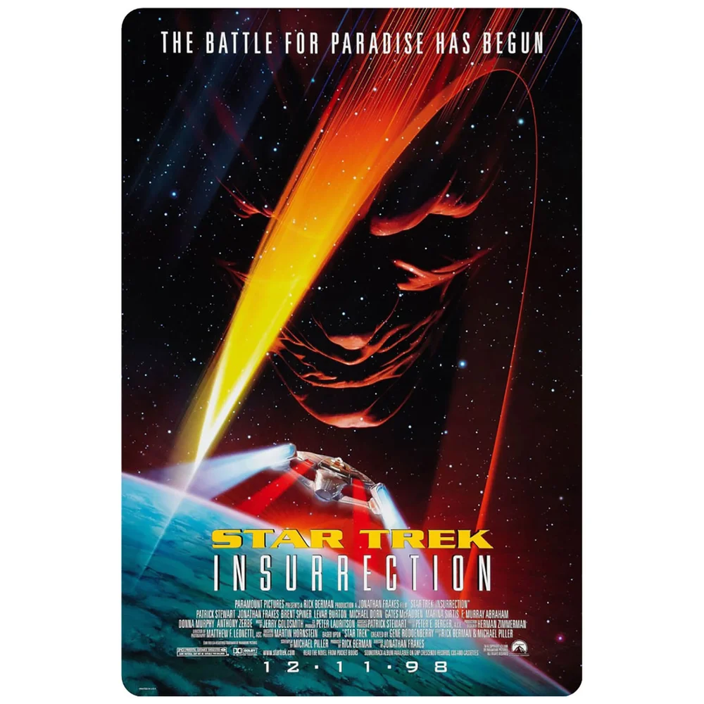 Star Trek Insurrection Poster Bild 1