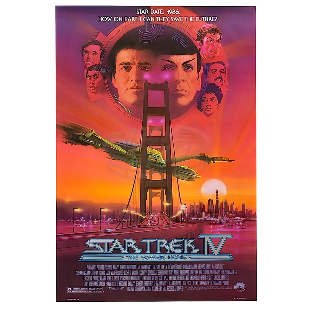Star Trek Graphic Novels Voyage Home Poster Bild 1