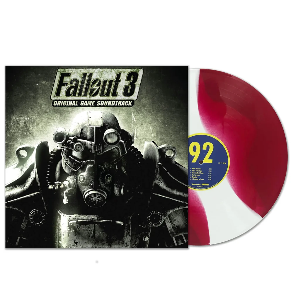 Fallout 3: Original Game Soundtrack Zavvi Exclusive 'Nuka Cola' Limited Edition Colour Vinyl Bild 1