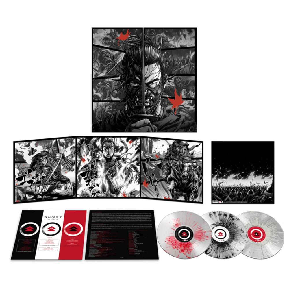 Ghost of Tsushima (Musik aus dem Videospiel) 3 LPs (mit Spritzmuster) Bild 1