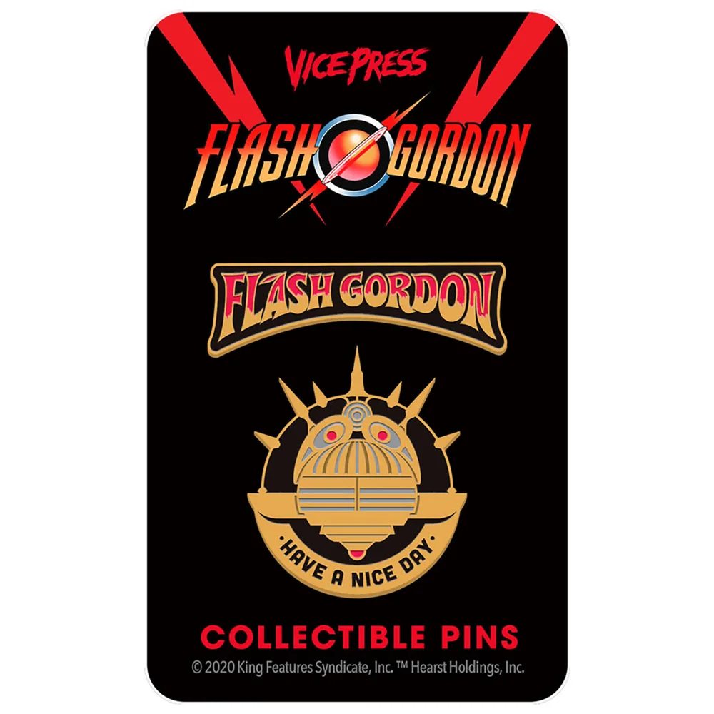 Flash Gordon Limited Edition Hart-Emaille-Pin-Set 2 von Florey Bild 1